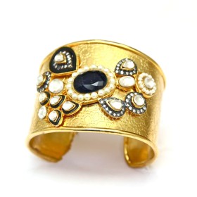 Sapphire Cuff Bracelet